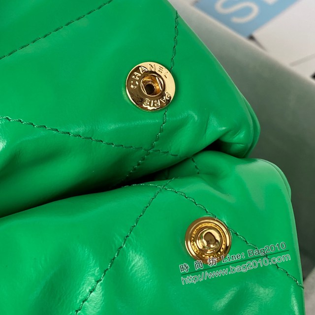Chanel專櫃2022S春夏火爆22 bag購物袋 AS3260 香奈兒22 bag鏈條肩背包 djc4815